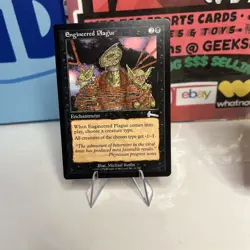 2x Magic The Gathering Urza's Legacy 1999 Uncommon Engineered Plague - Image 3