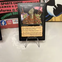 2x Magic The Gathering Urza's Legacy 1999 Uncommon Engineered Plague - Image 4