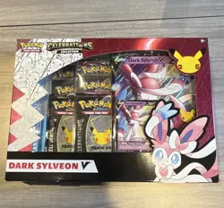 Pokemon TCG Celebrations Dark Sylveon V Collection Box Promo English 2021 - Image 1