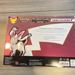 Pokemon TCG Celebrations Dark Sylveon V Collection Box Promo English 2021 - Image 2