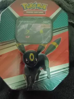 Pokemon TCG V Heroes Tin Umbreon V Box 2022 English Promo Booster - Image 1