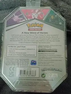 Pokemon TCG V Heroes Tin Umbreon V Box 2022 English Promo Booster - Image 4