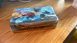 MTG Aetherdrift Play Booster Box Factory Sealed Magic Racing + Gold Box Topper - Image 1