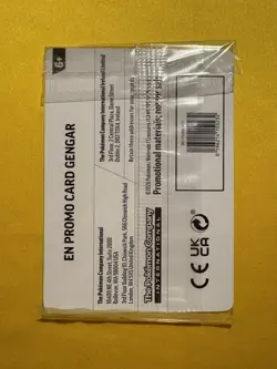 Pokemon TCG Gengar EB games Promo Cards Sealed 050/088 Holo English 2026 - Image 2