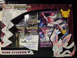 Pokemon TCG Celebrations Dark Sylveon V Collection Promo Box 25th ENG 1 Box - Image 1