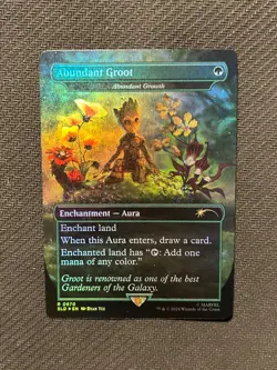 Abundant Groot - Abundant Growth Secret Lair Drop Foil - Image 1