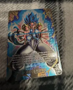 Bandai Dragon Ball Super Card Game Gogeta Energy Marker E-126 Alt Art Foil Promo - Image 1