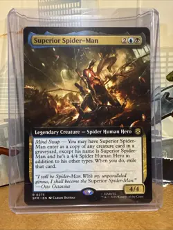 NM Extended Art Superior Spider-Man, MTG, Marvel's Spider-Man, Magic, 275 - Image 1