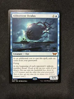 MTG - Abhorrent Oculus Duskmourn: House of Horror - Image 1