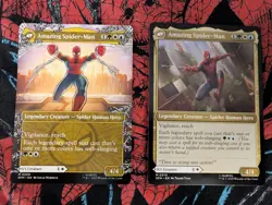 x2 Borderless +Reg Peter Parker, MTG, Marvel's Spider-Man, Magic the Gathering - Image 2