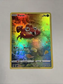 Pokemon Paras TCG Card GG32/GG70 SWSH Crown Zenith Galarian Gallery NM Condition - Image 2