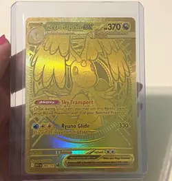 Pokemon TCG Mega Dragonite EX 295/217 Ascended Heroes Full Art Gold Foil English - Image 1