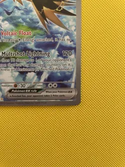 Pokemon TCG Zapdos ex 202/165 SV Scarlet & Violet 151 SIR Holo English - Image 3