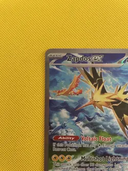 Pokemon TCG Zapdos ex 202/165 SV Scarlet & Violet 151 SIR Holo English - Image 5