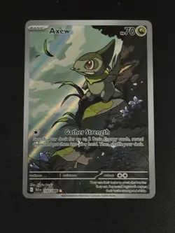 Pokemon TCG: Axew 145/086 - Scarlet and Violet Black Bolt - Image 1