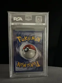 1999 Pokemon TCG Zapdos Holo PSA 8 Fossil Card 15/62 - Image 2