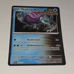 Pokemon Walking Wake 063/167 Rare Holo Twilight Masquerade TCG Card TWM - Image 1