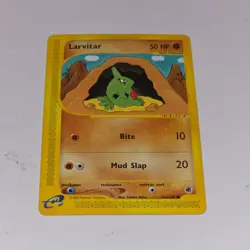 Larvitar 116/165 Expedition Base Set 2002 Pokemon Card e-Reader WOTC Vintage - Image 1
