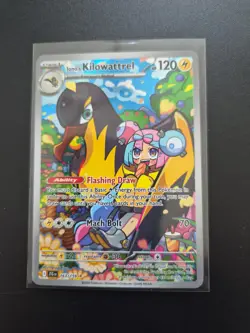 Pokemon TCG Iono's Kilowattrel Scarlet Violet Journey Together Card 163/159 - Image 1