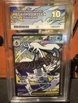 Mega Froslass ex ACE 10 Gem Mint Ascended Heroes 265/217 Pokemon TCG - Image 1