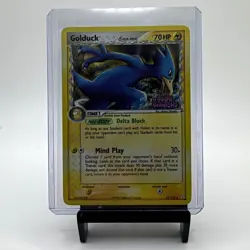 Pokemon TCG Golduck Delta Species 43/110 Reverse Holo Rare Stage 1 70 HP EN - Image 1