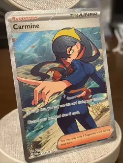 Pokemon TCG Carmine Full Art Trainer, 204/167 Twilight Masquerade, NM - Image 2