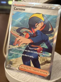 Pokemon TCG Carmine Full Art Trainer, 204/167 Twilight Masquerade, NM - Image 3