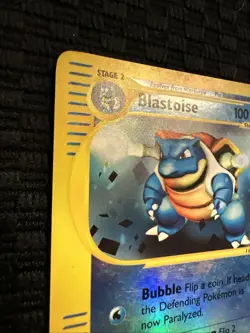 Pokemon TCG Expedition Blastoise Reverse Holo Card 36/165 LP-NM - Image 2