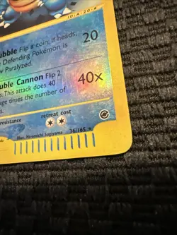 Pokemon TCG Expedition Blastoise Reverse Holo Card 36/165 LP-NM - Image 4