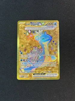 Pokemon TCG Lapras ex 164 SV Promo Cards Holo EN 220 HP Basic Water - Image 2