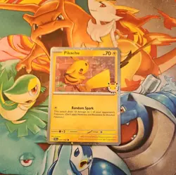 Pokemon Card Pikachu 051/162 30th Anniversary Stamped 2026 Pokemon Day Promo TCG - Image 1