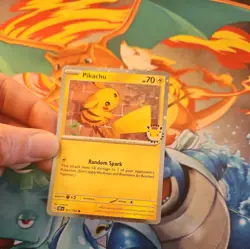 Pokemon Card Pikachu 051/162 30th Anniversary Stamped 2026 Pokemon Day Promo TCG - Image 4