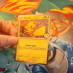 Pokemon Card Pikachu 051/162 30th Anniversary Stamped 2026 Pokemon Day Promo TCG - Image 5