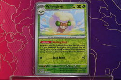 Pokemon TCG Whimsicott Scarlet & Violet-Temporal Forces 015/162 Reverse Holo... - Image 1