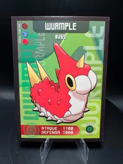 Pokemon Wurmple Set of 5 - Wurmple #265 Peru/NON-TCG Cards & Stickers - Image 2