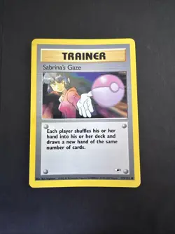 Sabrina's Gaze - 125/132 - Gym Heroes Unlimited - Pokemon TCG - Common - Image 1
