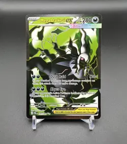 Pokemon Mega Darkrai EX 101/084 Pitch Black Ultra Rare Full Art Holo 280HP EN - Image 1