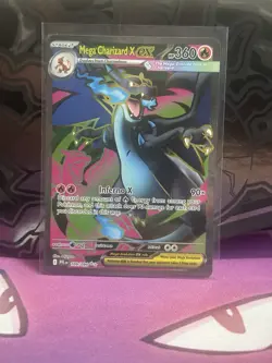 Pokemon TCG Mega Charizard X EX 109/094 English - Image 1