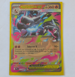The Pokemon Company Mega Charizard X Ex 013/094 Me02 Full Art Holo EN - Image 1