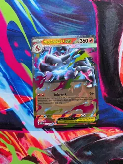 Pokemon TCG Mega Charizard X ex 013/094 Me02: Phantasmal Flames Holo - Image 1