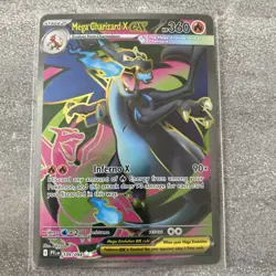 Pokemon TCG Mega Charizard x Ex 109/94 Ultra Rare Full Art - Image 1