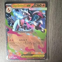 The Pokemon Company Pokemon TCG Mega Charizard X EX 029 Promo Holo English 360HP - Image 1