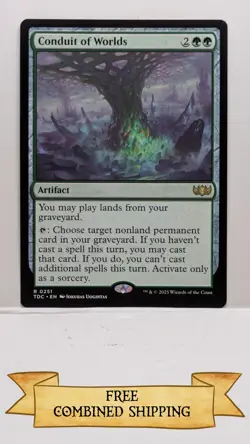 Conduit of Worlds Commander: Tarkir: Dragonstorm Regular - Image 1