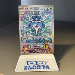 Pokemon TCG Palafin Illustration Rare Card Obsidian Flames Series 200/197 S&V - Image 1
