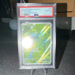 PSA 10 Bulbasaur 166/165 Illustration Rare Holo Pokemon 151 English 2023 - Image 2