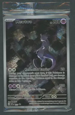 Mewtwo Pokemon Scarlet & Violet Promo Cards #052 Sealed Holo NM - Image 1