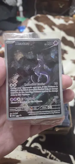 Pokemon Mewtwo Sv: Scarlet & Violet Promo Card #052 TCG SEALED English - Image 2