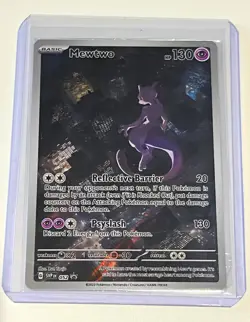 Pokemon TCG SV: SCARLET & VIOLET PROMO Mewtwo 052 Holo Promo SEALED - Image 1