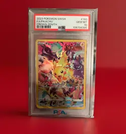 Pokemon 2023 Pikachu 160/159 Full Art Secret Rare Crown Zenith GEM MINT PSA 10 - Image 1