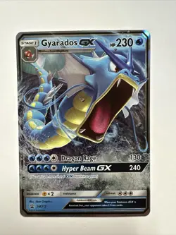Pokemon TCG - Gyarados GX SM212 - Sun & Moon Promos - Black Star Promo Holo K - Image 1